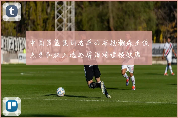 中国男篮集训名单公布杨瀚森王俊杰李弘权入选赵睿周琦遗憾缺席